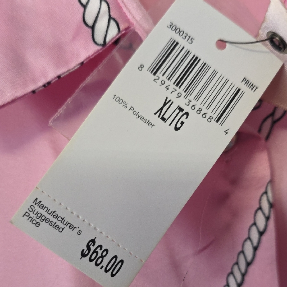 Philosophy Pink Blouse with Black Rope Print - Picture 4 of 5